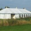 A photo of Traditional style wedding day at Leire, Leicestershire by Kingsmead Marquees