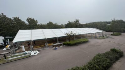 Marquee Construction Photo