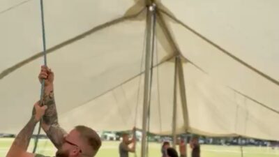 Marquee Construction Photo