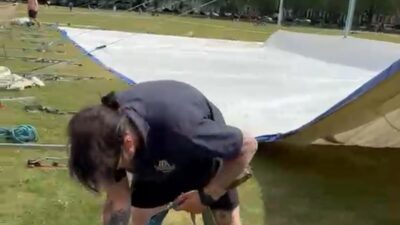 Marquee Construction Photo