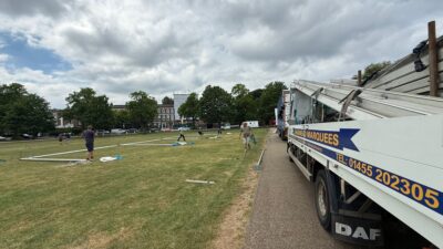 Marquee Construction Photo